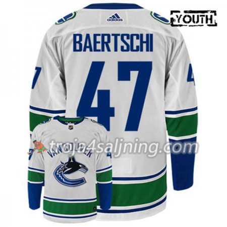 Vancouver Canucks tröja SVEN BAERTSCHI 47 Adidas Vit Authentic - NHL Tröjor Barn